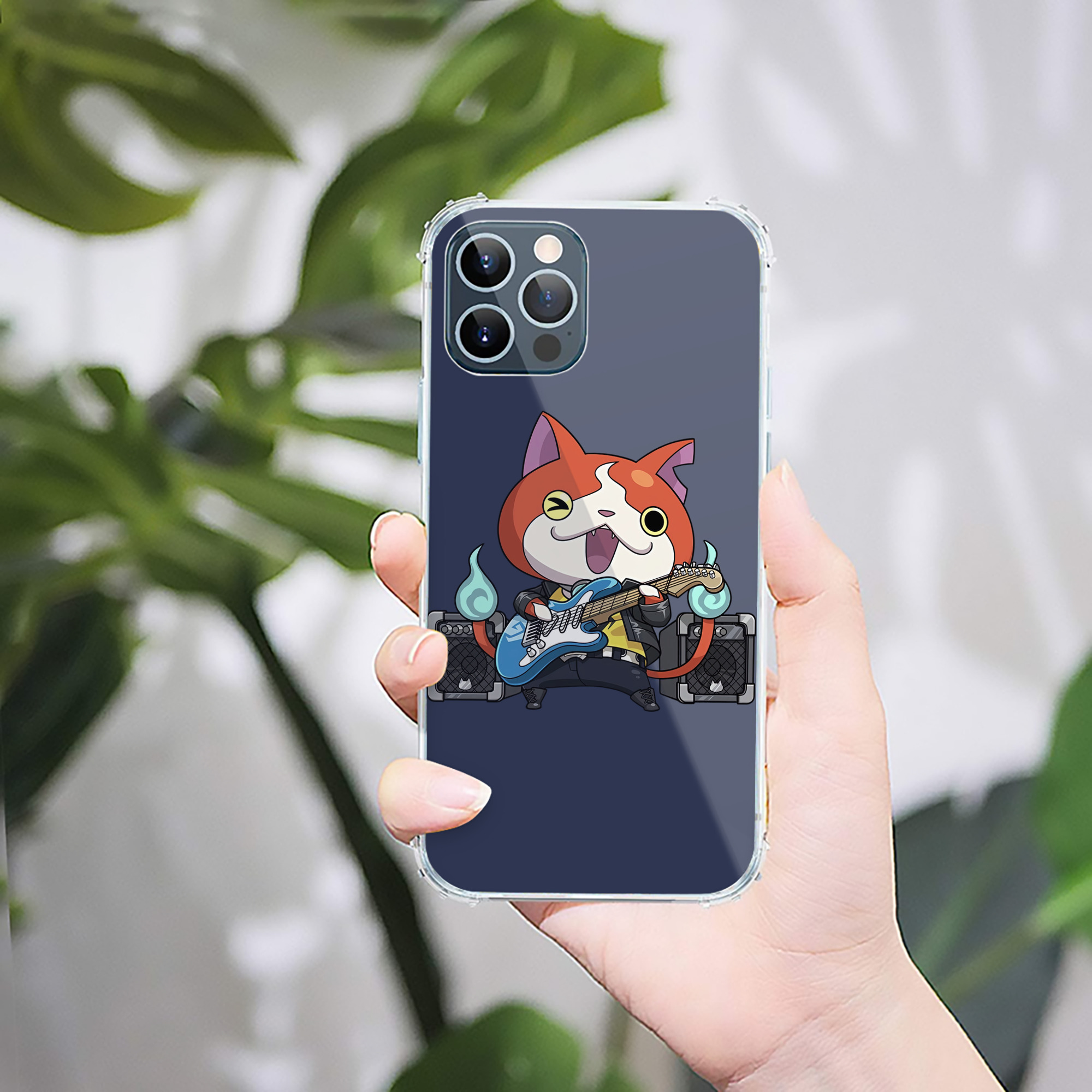 （画像用） 妖怪ウォッチ Yo-kai Watch 【iPhone 12シリーズ対応】透明スマホケース（クリアソフトケース）